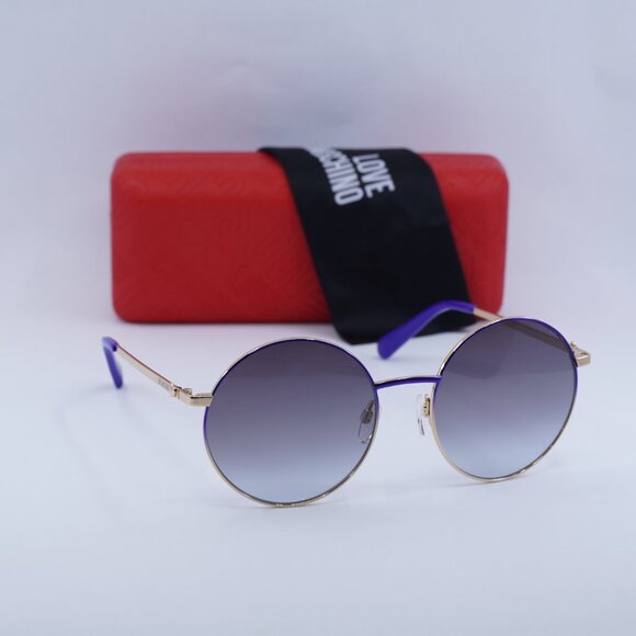 Final Price! Moschino Love MOL037/S 0PJP GB Gold/Pink Sunglasses main image 5